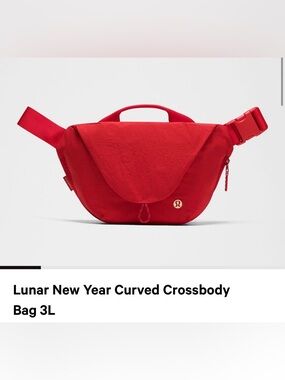 ✨NWT✨ Lululemon:Lunar New Year Curved Crossbody Bag 3L